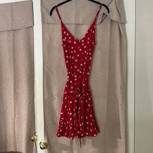 Billabong red sun dress